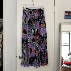 & Other Stories Printed Maxi Skirt Size 4/6
